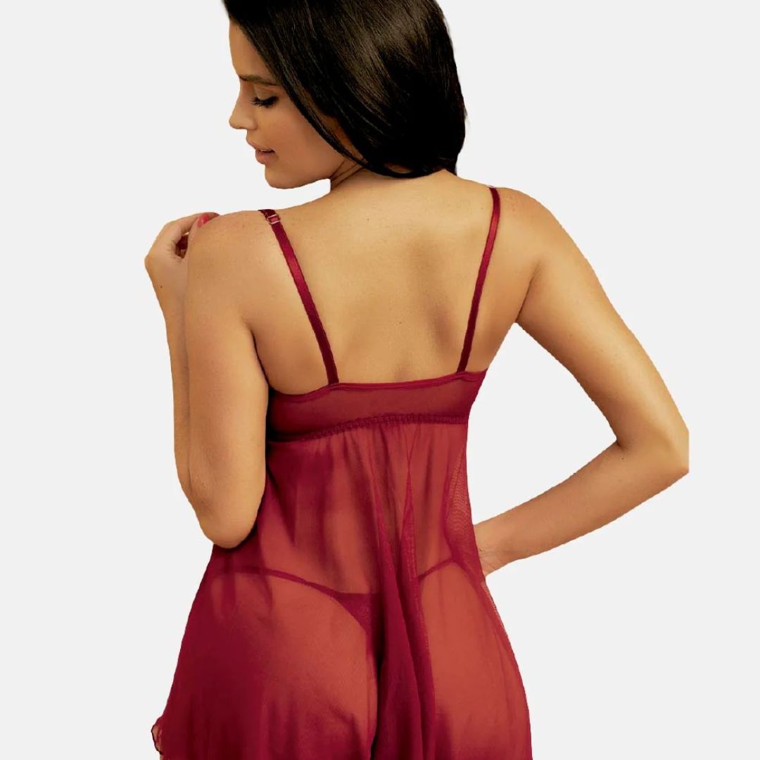 BABYDOLL CON COPA ESTRUCTURADA